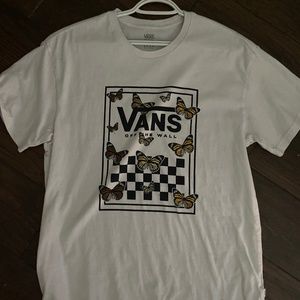 Oversized butterfly Vans T-Shirt